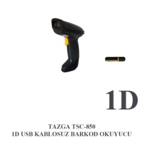 TAZGA TSC-850 1D KABLOSUZ BARKOD OKUYUCU
